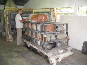 four à gaz de Molelos