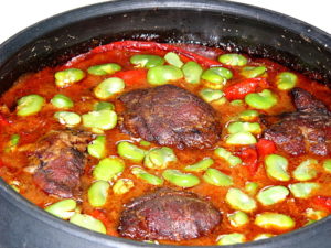 joues de porc confites (été)