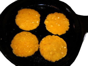 galettes à la poêle