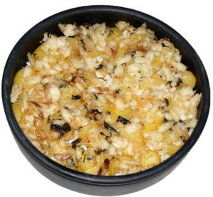 gratin de morue et pommes de terre