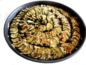 tarte aux courgettes