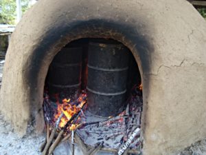 un four primitif de la Chamba